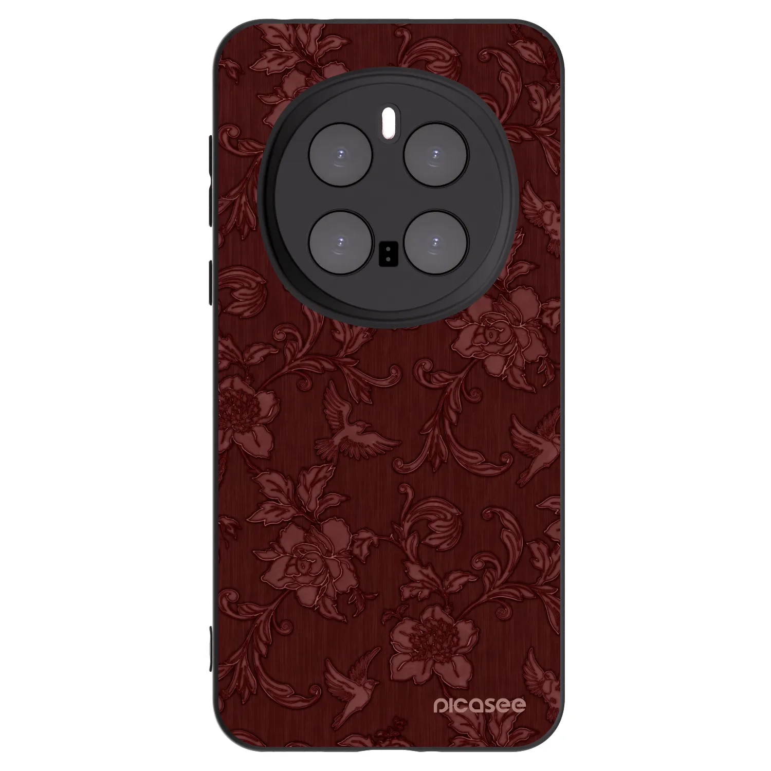 Picasee husă neagră din silicon pentru Honor Magic7 Pro 5G - Red Elegance