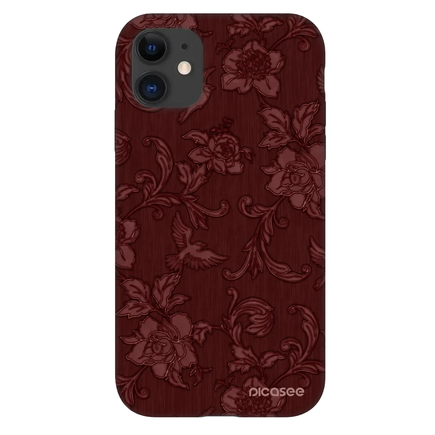 Picasee Fashion Case pentru Apple iPhone 11 - Red Elegance