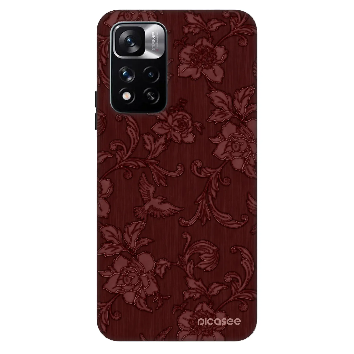 Picasee Fashion Case pentru Xiaomi Redmi Note 11 Pro 5G - Red Elegance
