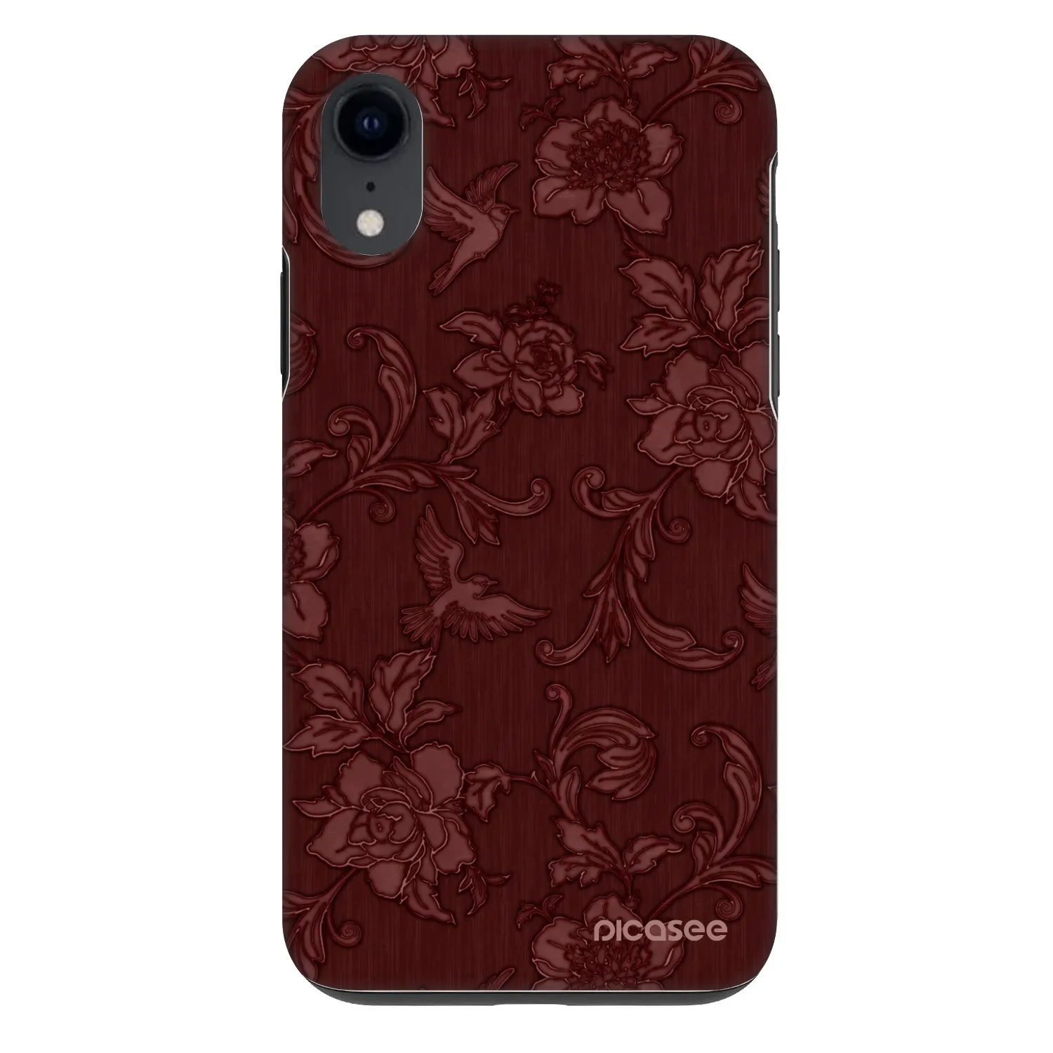 Picasee Fashion Case pentru Apple iPhone XR - Red Elegance