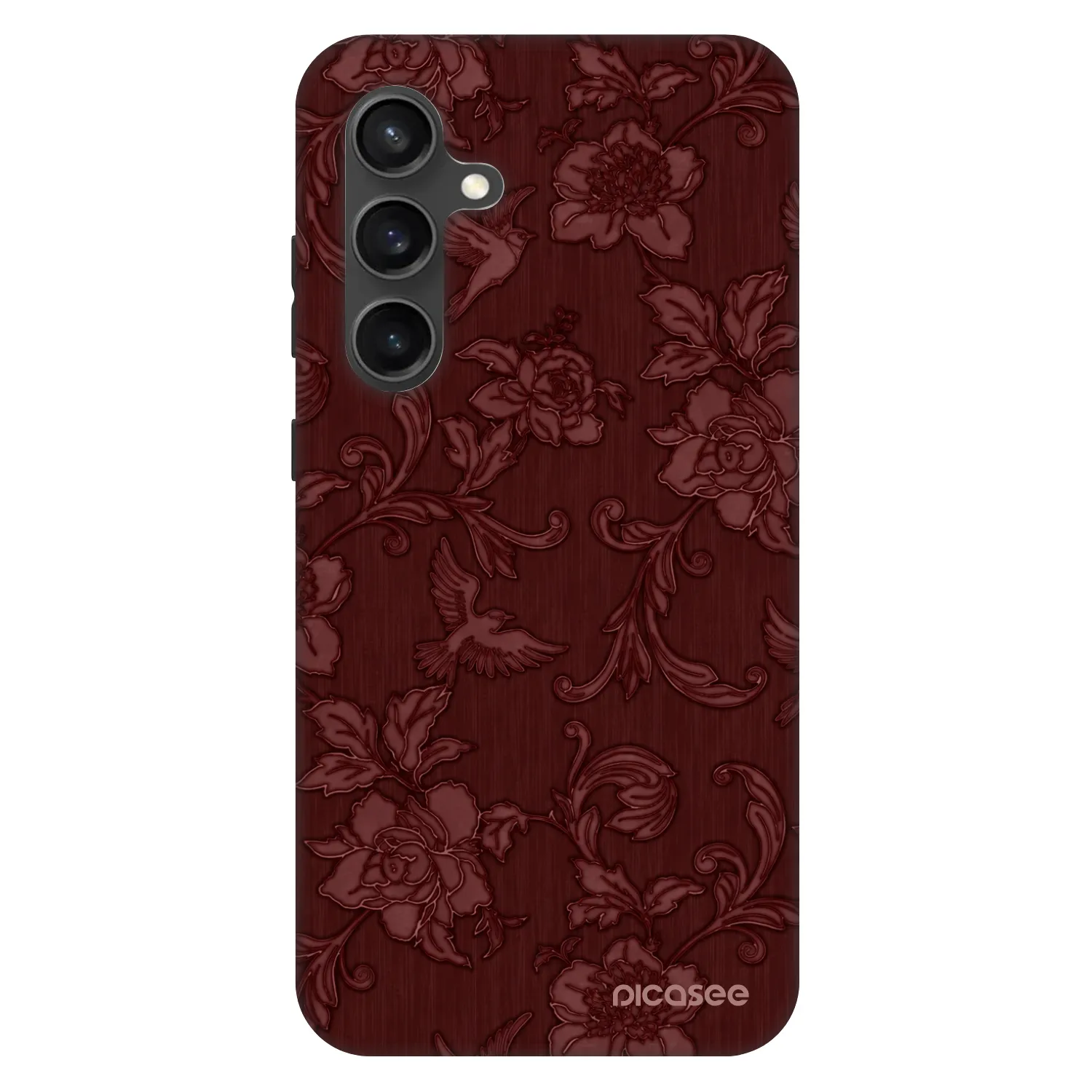 Picasee Fashion Case pentru Samsung Galaxy S24 FE S721B - Red Elegance