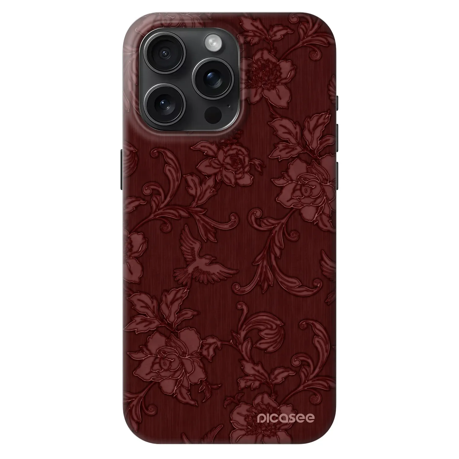 Picasee Fashion Case MagSafe pentru Apple iPhone 15 Pro Max - Red Elegance