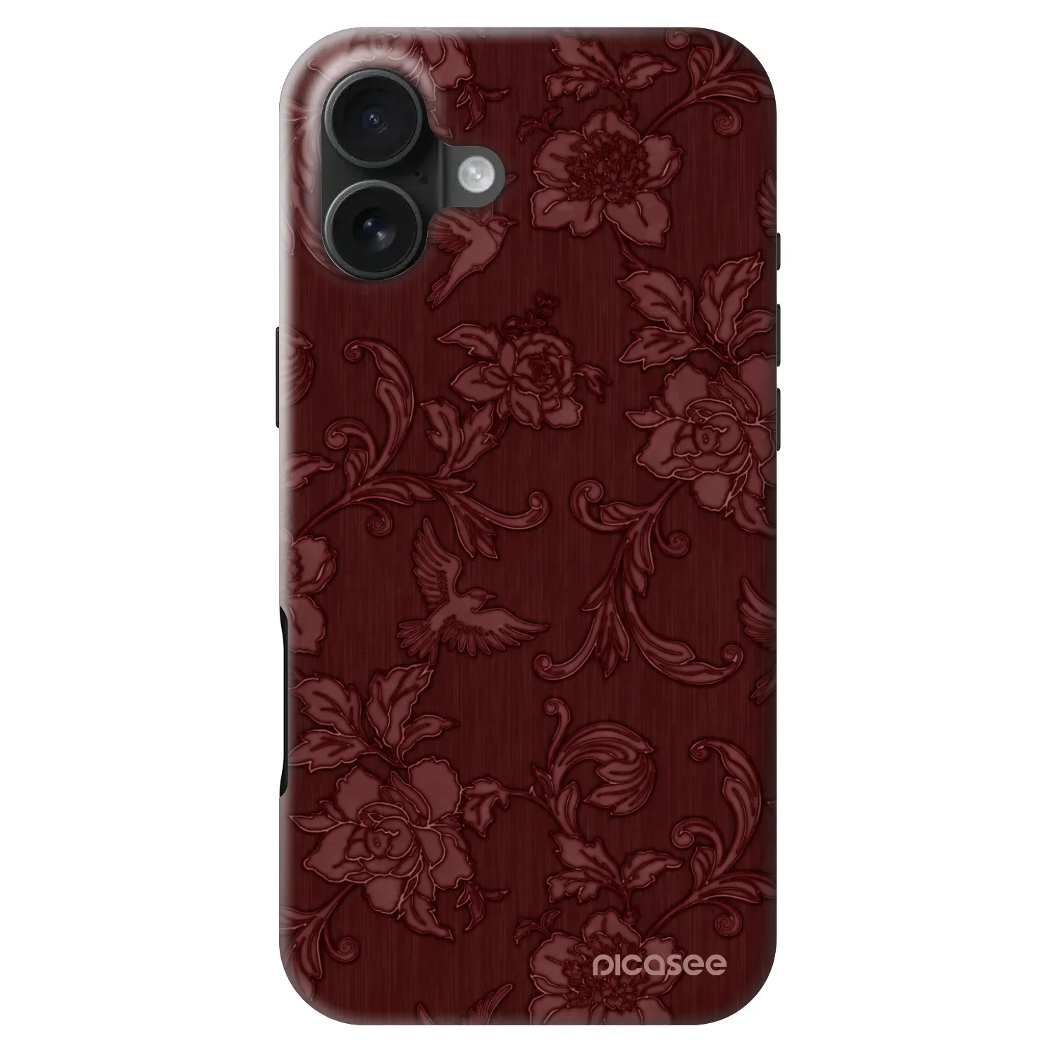 Picasee Fashion Case MagSafe pentru Apple iPhone 16 Plus - Red Elegance
