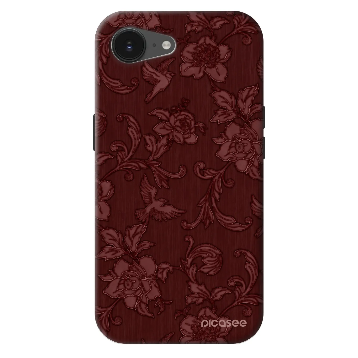 Picasee Fashion Case MagSafe pentru Apple iPhone 16e - Red Elegance