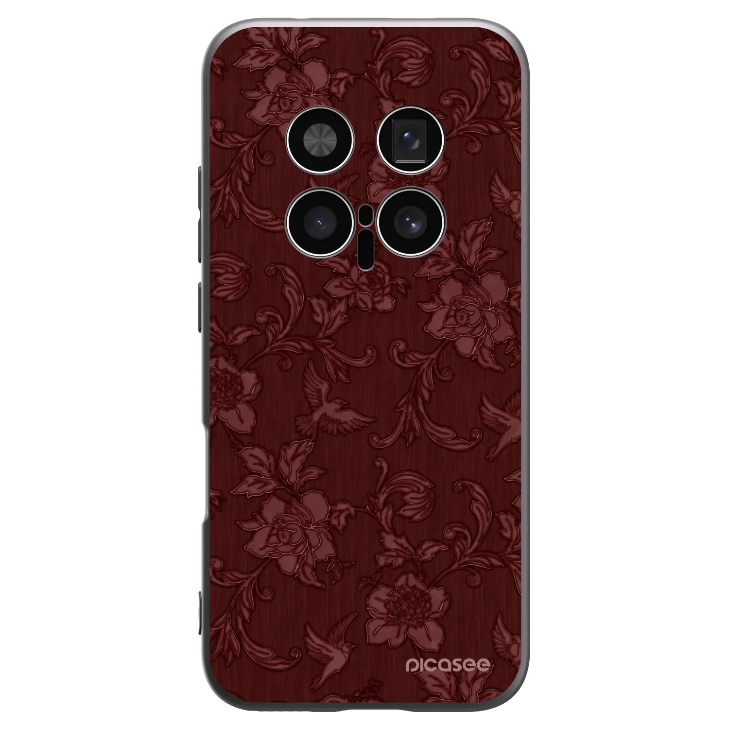 Picasee husă neagră din silicon pentru Honor Magic8 Pro 5G - Red Elegance
