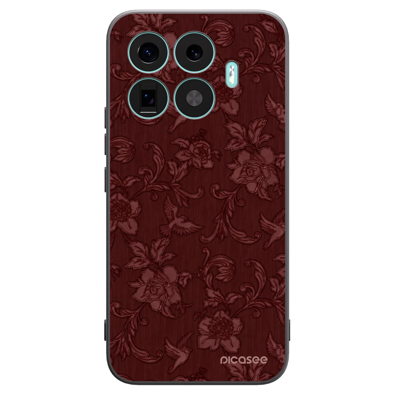 Picasee husă neagră din silicon pentru Xiaomi 17T Pro - Red Elegance