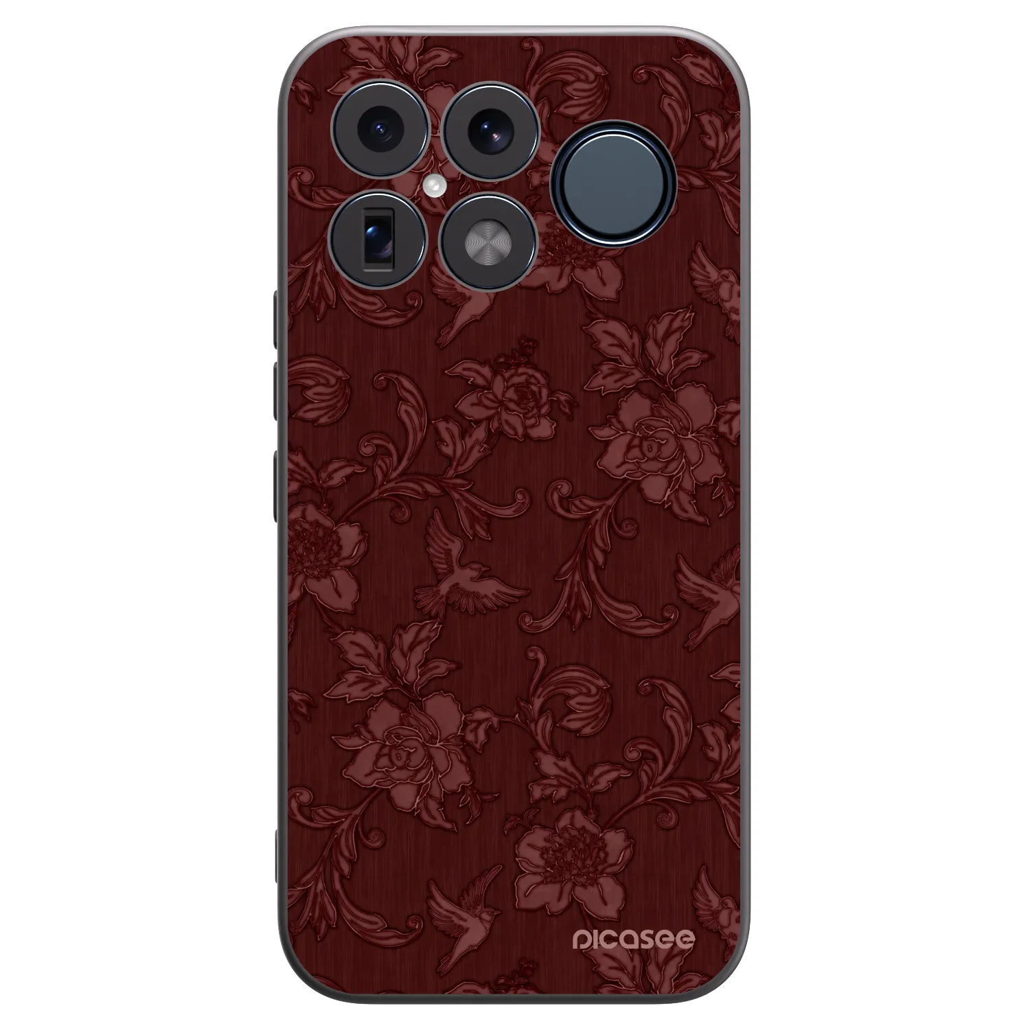 Picasee husă neagră din silicon pentru Xiaomi Poco F8 Ultra - Red Elegance