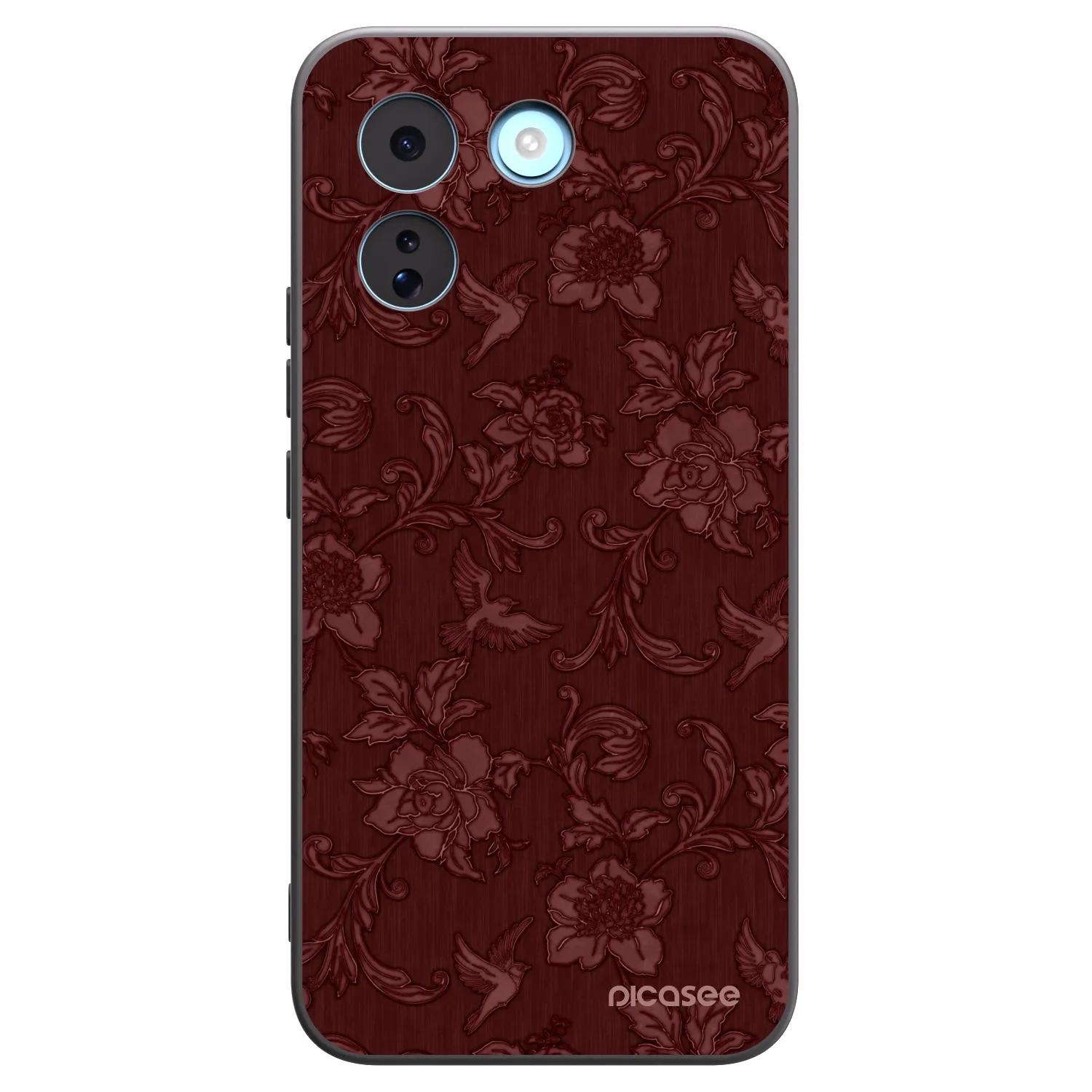 Picasee husă neagră din silicon pentru Xiaomi Redmi Note 17 Pro MAX 5G - Red Elegance