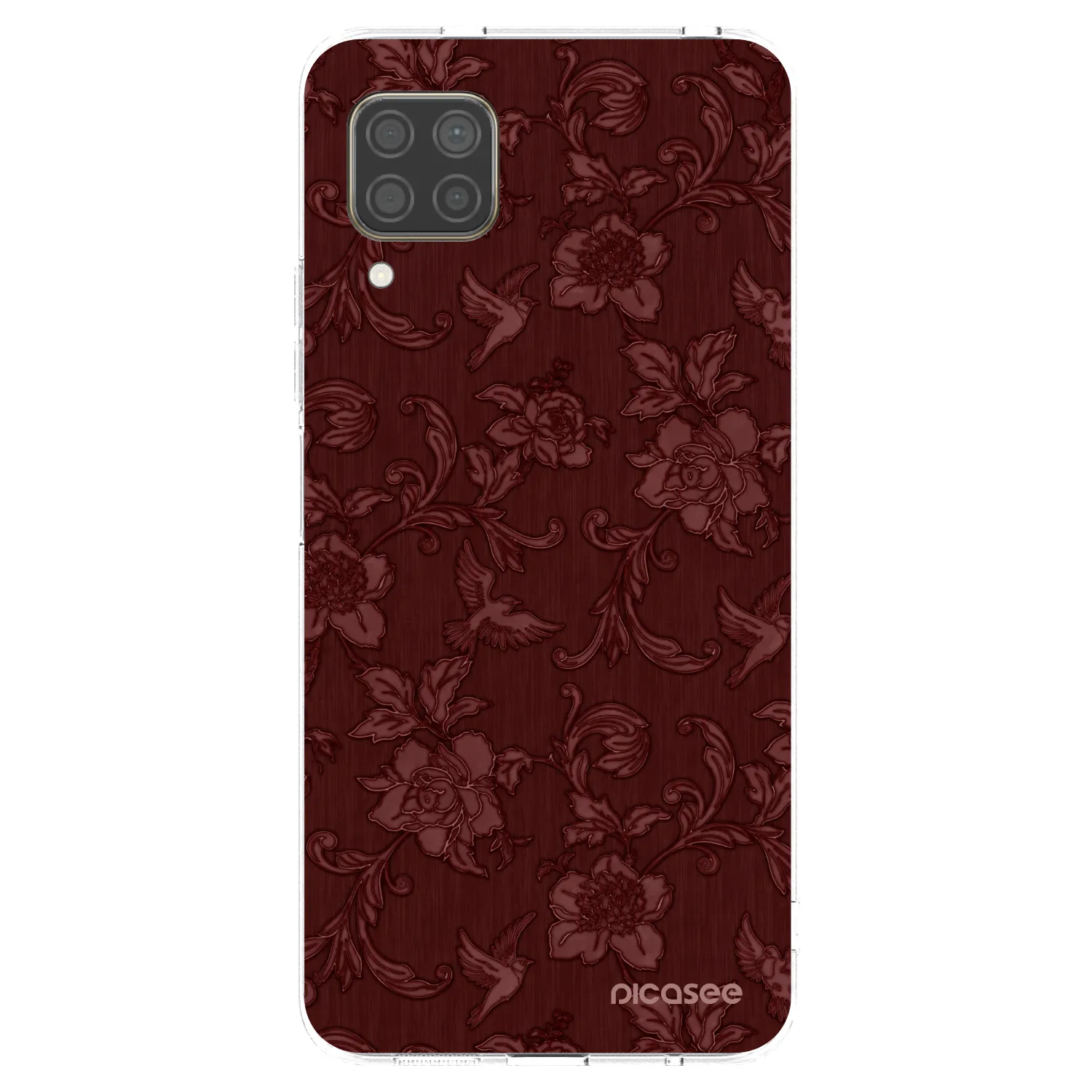 Picasee husă transparentă din silicon pentru Huawei P40 Lite - Red Elegance