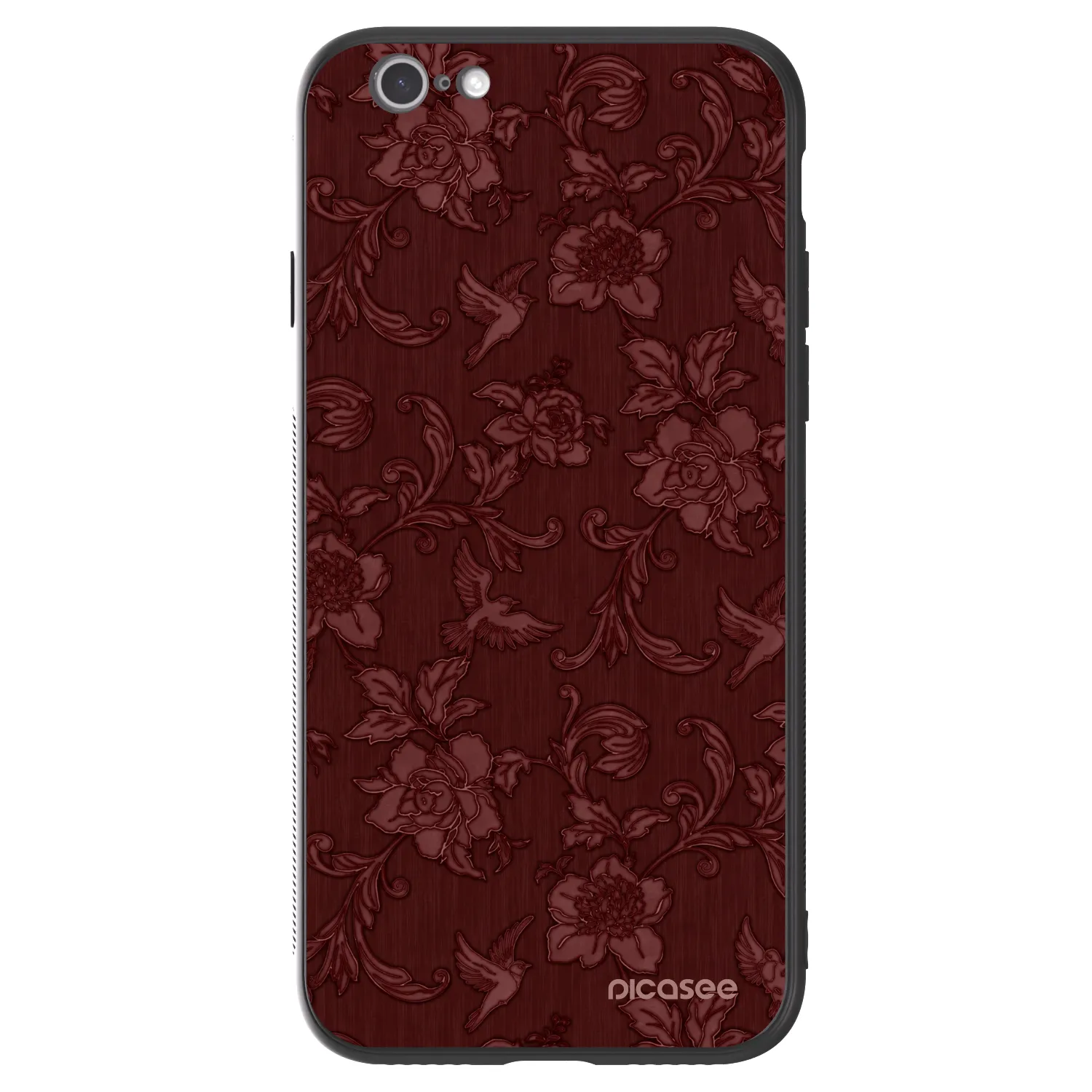 Picasee ULTIMATE CASE pentru Apple iPhone 6/6S - Red Elegance