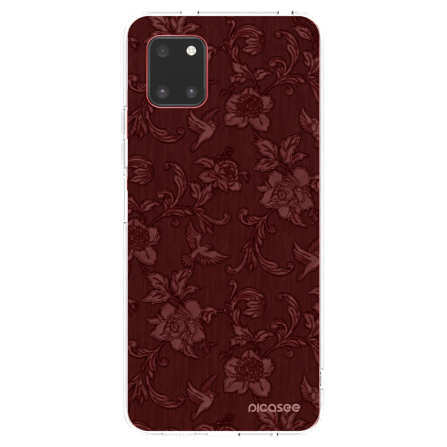 Picasee husă transparentă din silicon pentru Samsung Galaxy Note 10 Lite N770F - Red Elegance