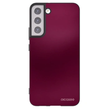 Picasee husă neagră din silicon pentru Samsung Galaxy S22+ 5G - Velvet Bordeaux