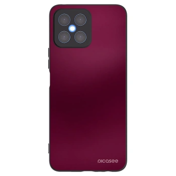 Picasee husă neagră din silicon pentru Honor X8 4G - Velvet Bordeaux