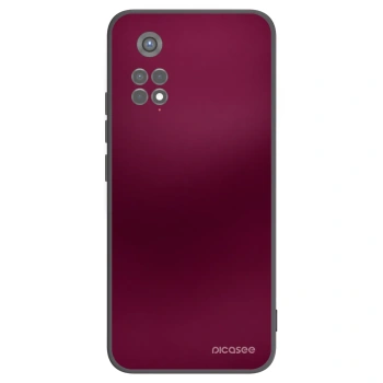 Picasee husă neagră din silicon pentru Xiaomi Redmi Note 11S 5G - Velvet Bordeaux