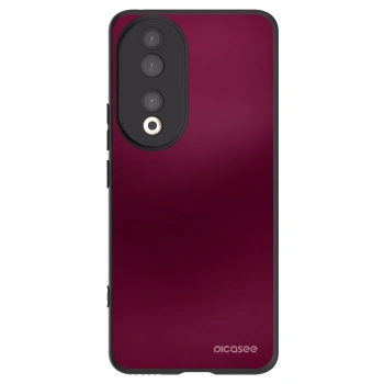 Picasee husă neagră din silicon pentru Honor 90 5G - Velvet Bordeaux