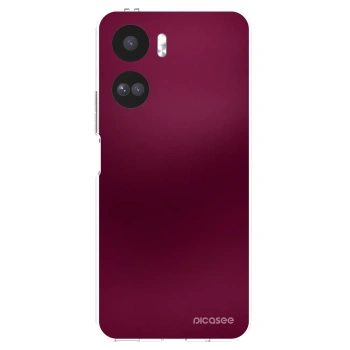 Picasee husă transparentă din silicon pentru Honor 90 Lite 5G - Velvet Bordeaux