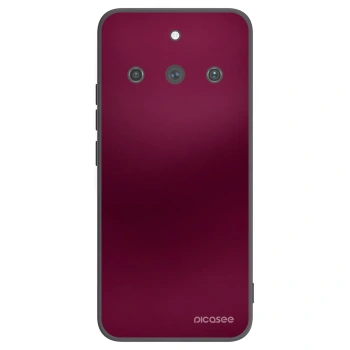 Picasee husă neagră din silicon pentru Realme 11 Pro+ - Velvet Bordeaux