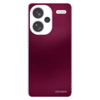 Picasee husă transparentă din silicon pentru Xiaomi Redmi Note 13 Pro+ 5G - Velvet Bordeaux