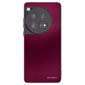 Picasee husă neagră din silicon pentru OnePlus 12 5G - Velvet Bordeaux