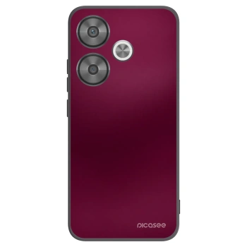 Picasee husă neagră din silicon pentru Xiaomi Poco F6 - Velvet Bordeaux
