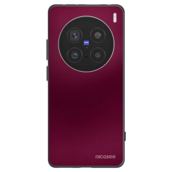 Picasee husă neagră din silicon pentru Vivo X200 Pro - Velvet Bordeaux
