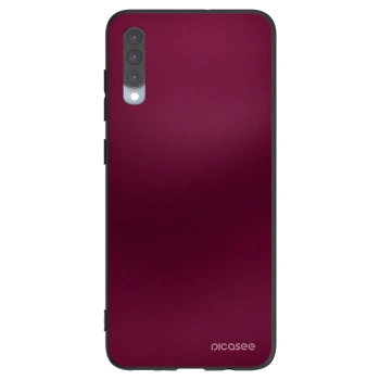 Picasee husă neagră din silicon pentru Samsung Galaxy A70 A705F - Velvet Bordeaux