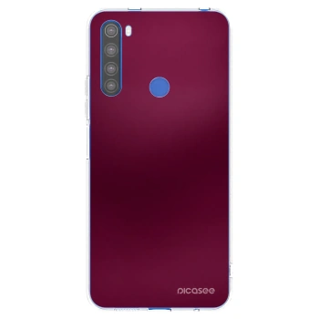 Picasee husă transparentă din silicon pentru Xiaomi Redmi Note 8T - Velvet Bordeaux