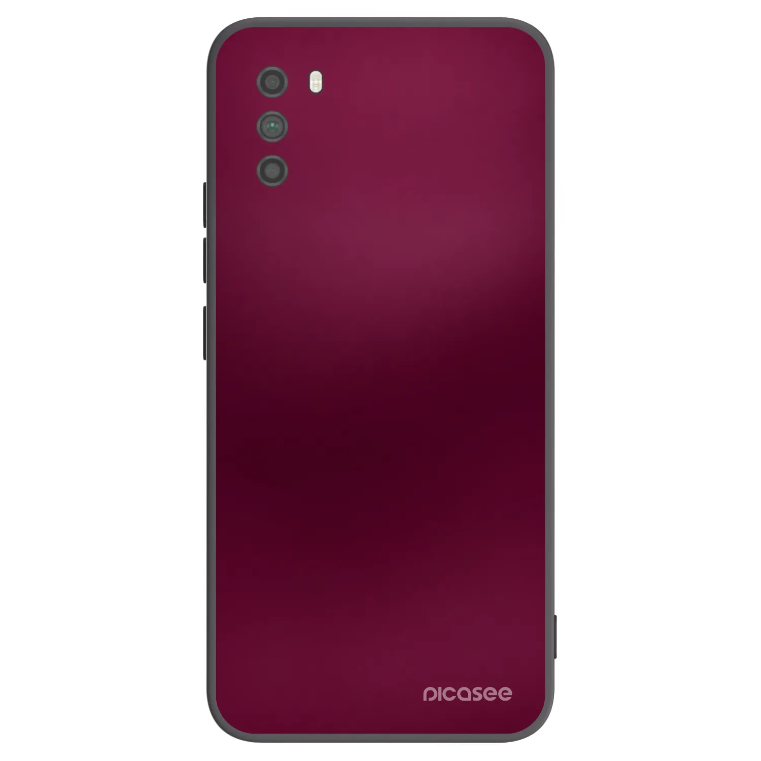 Picasee husă neagră din silicon pentru Xiaomi Poco M3 - Velvet Bordeaux