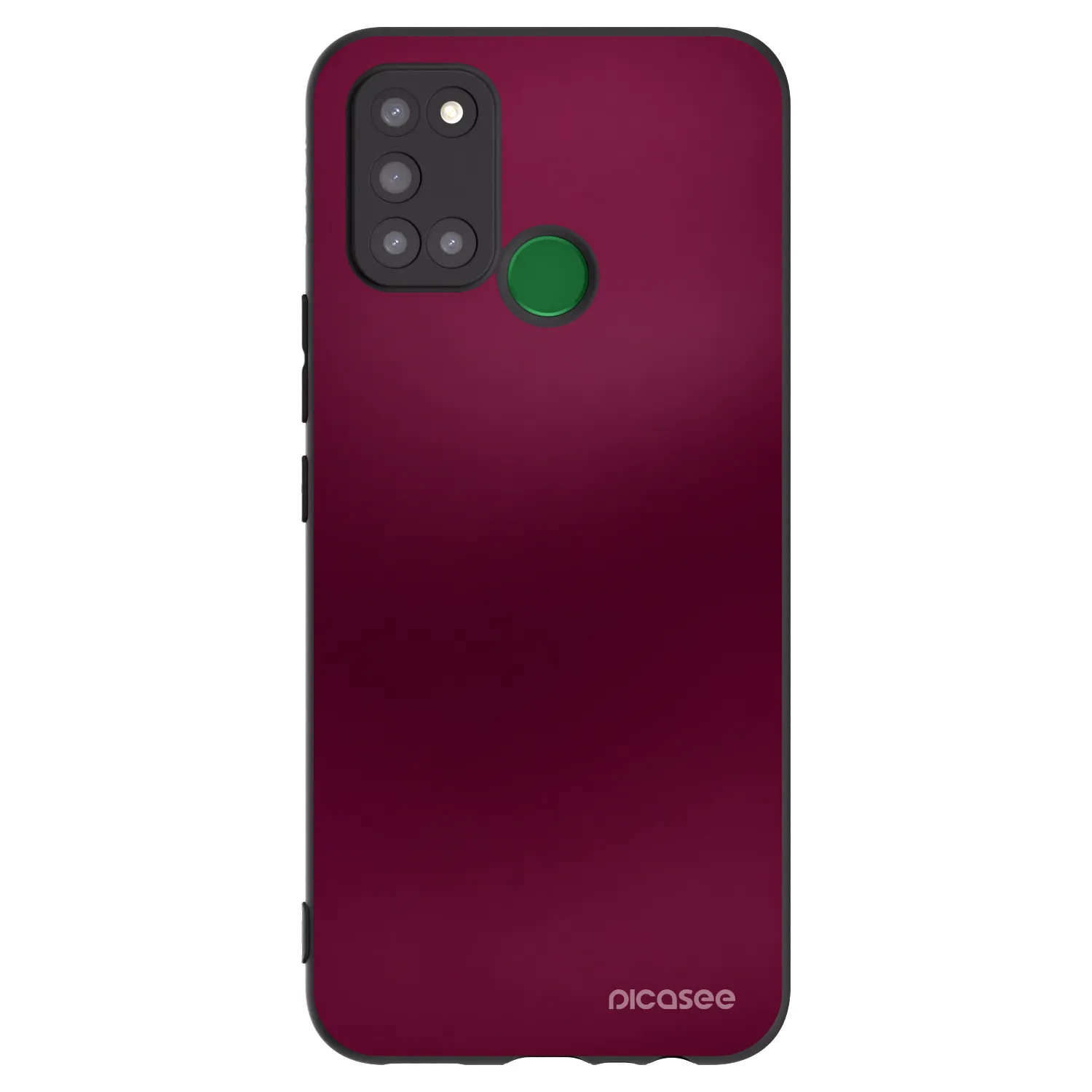Picasee husă neagră din silicon pentru Realme 7i - Velvet Bordeaux