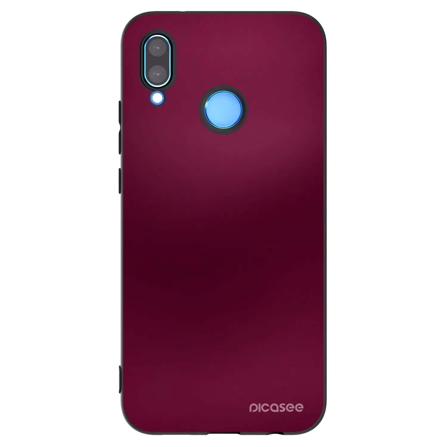 Picasee husă neagră din silicon pentru Huawei P20 Lite - Velvet Bordeaux