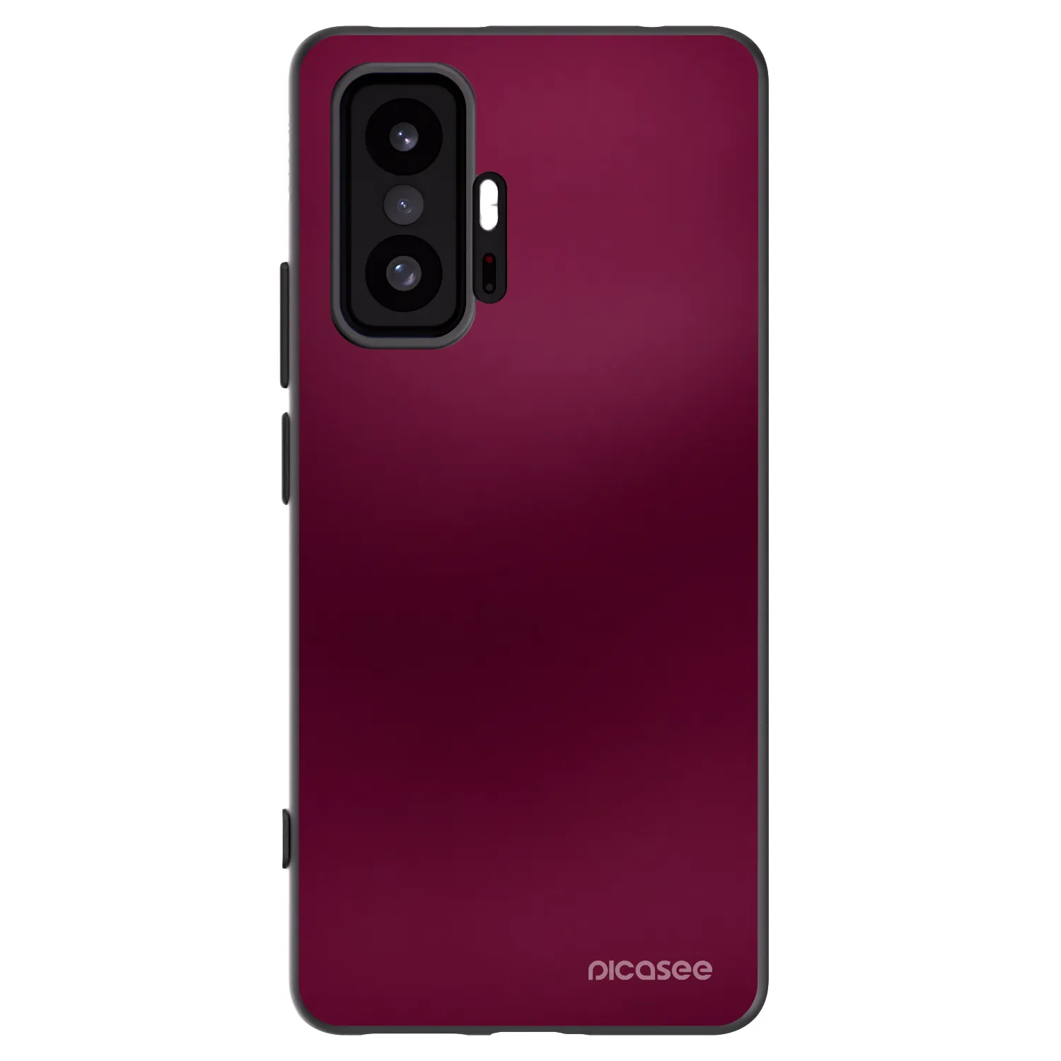 Picasee husă neagră din silicon pentru Xiaomi 11T Pro - Velvet Bordeaux