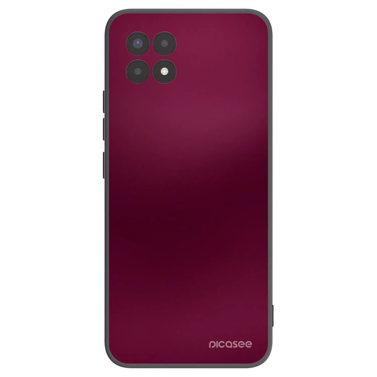 Picasee husă neagră din silicon pentru Realme 8i - Velvet Bordeaux