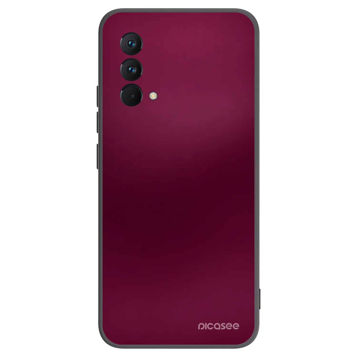 Picasee husă neagră din silicon pentru Realme GT Master Edition 5G - Velvet Bordeaux