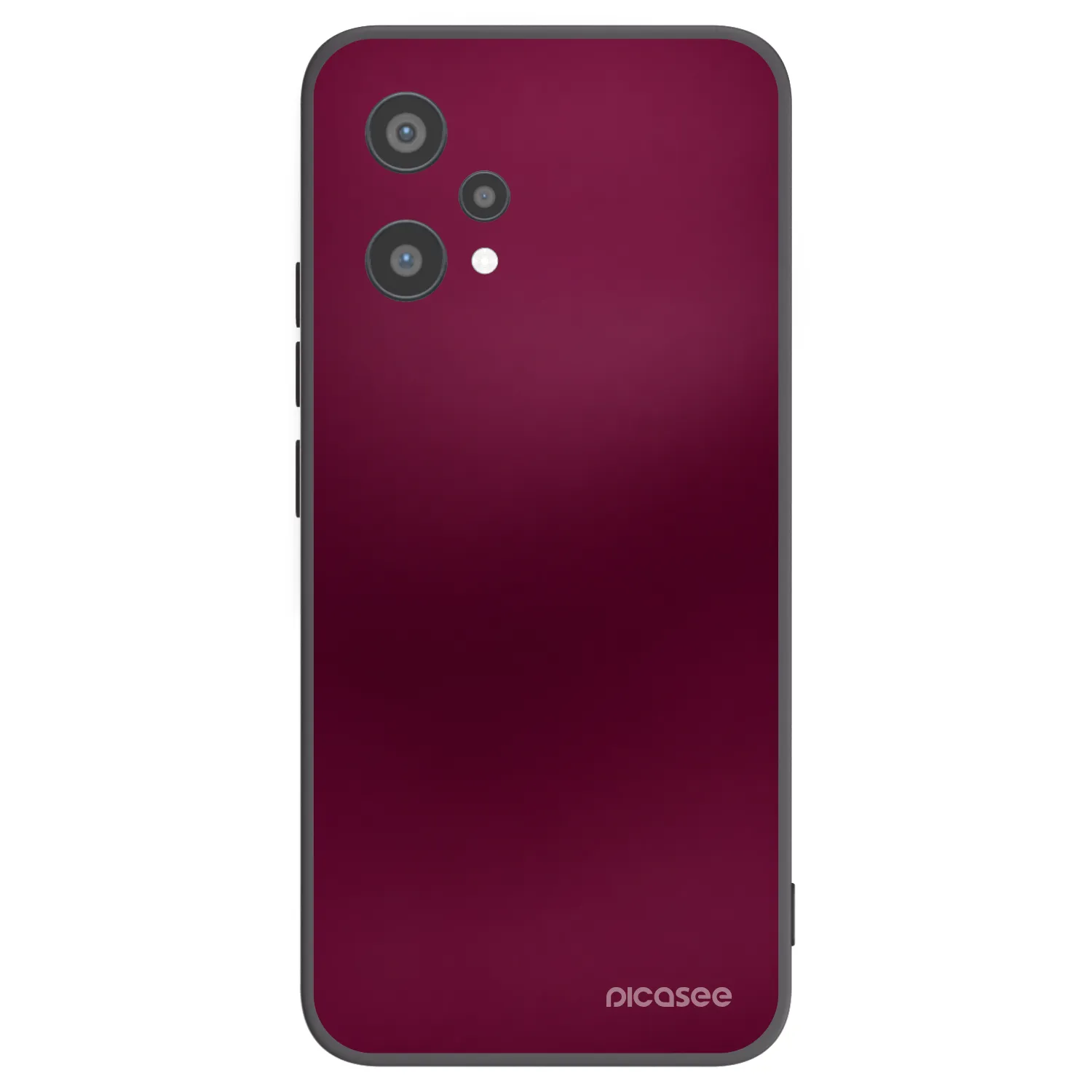Picasee husă neagră din silicon pentru Realme 9 Pro 5G - Velvet Bordeaux