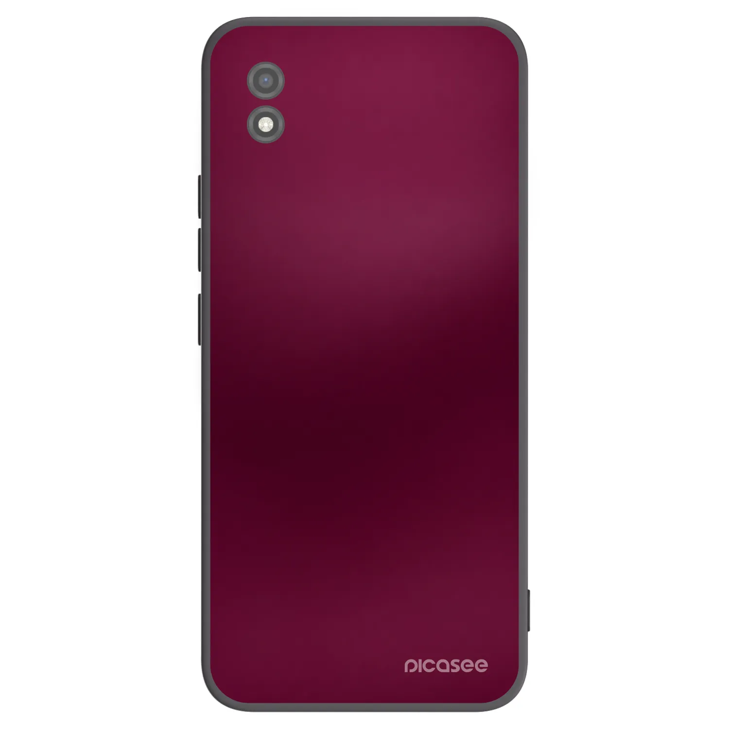 Picasee husă neagră din silicon pentru Realme C11 (2021) - Velvet Bordeaux