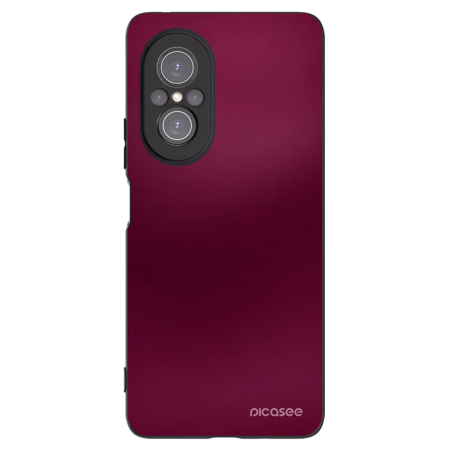 Picasee husă neagră din silicon pentru Huawei Nova 9 SE - Velvet Bordeaux