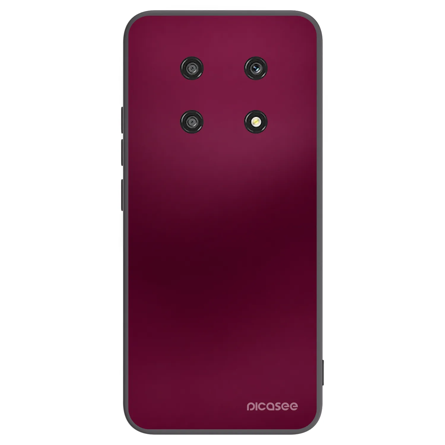 Picasee husă neagră din silicon pentru Honor Magic4 Lite 5G - Velvet Bordeaux