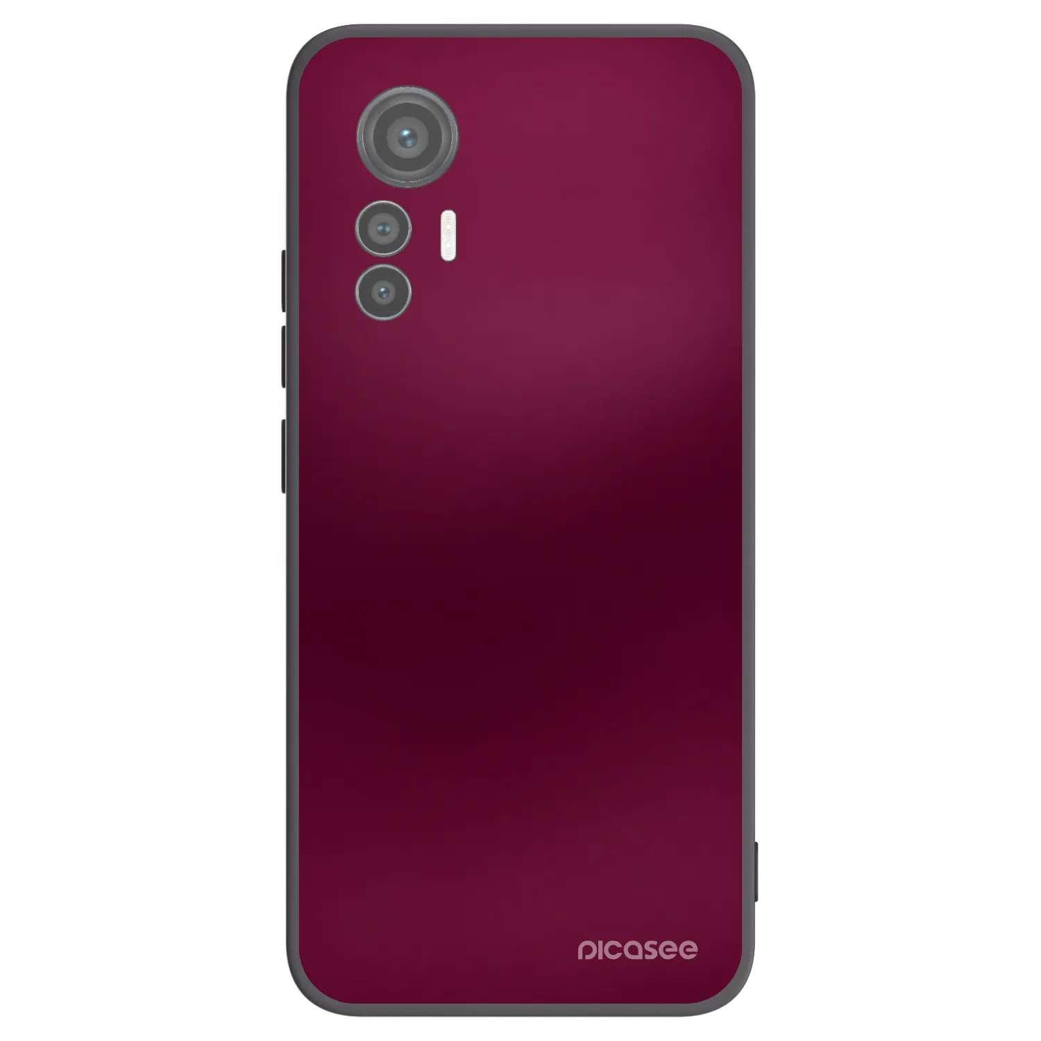 Picasee husă neagră din silicon pentru Xiaomi 12 Lite - Velvet Bordeaux