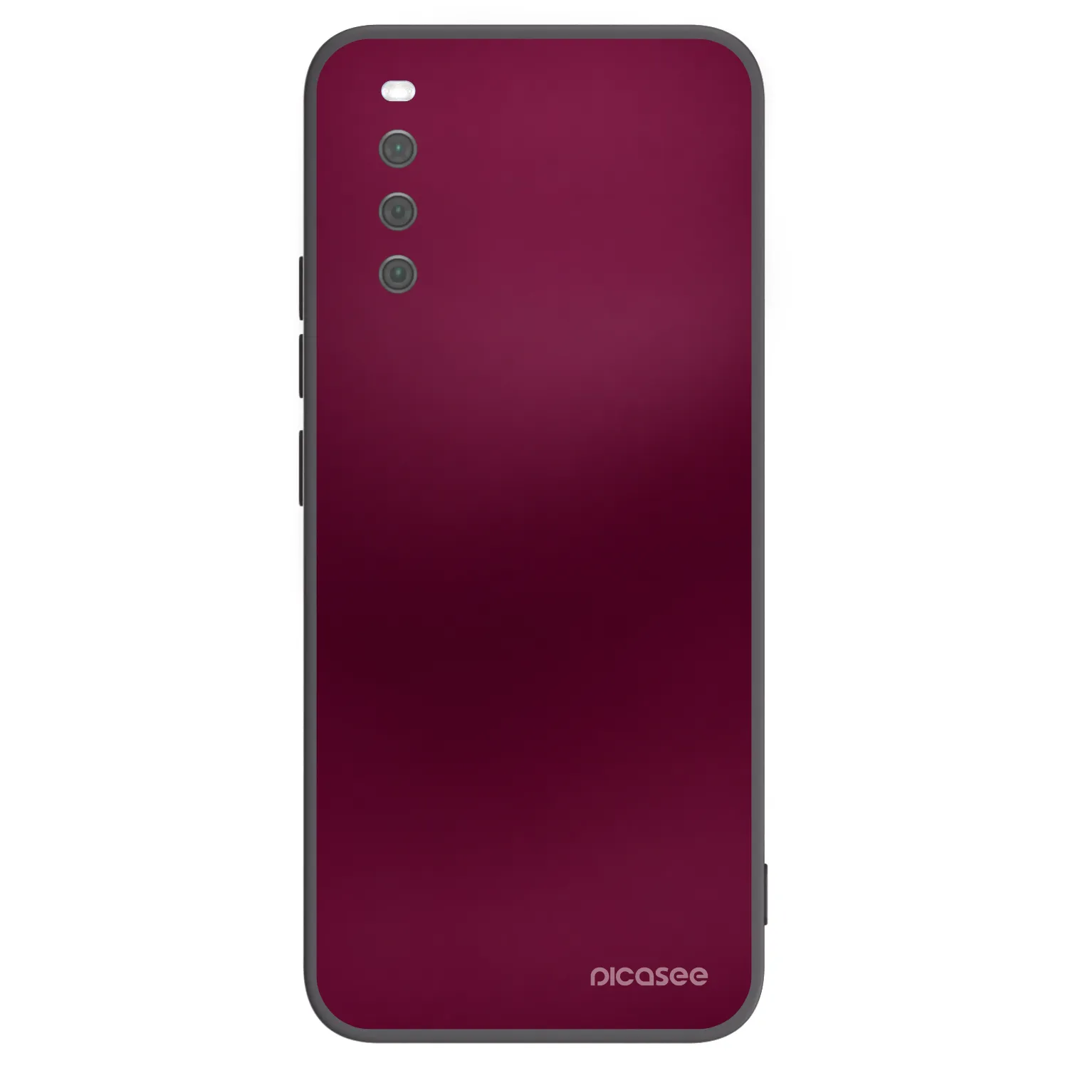 Picasee husă neagră din silicon pentru Sony Xperia 10 III - Velvet Bordeaux