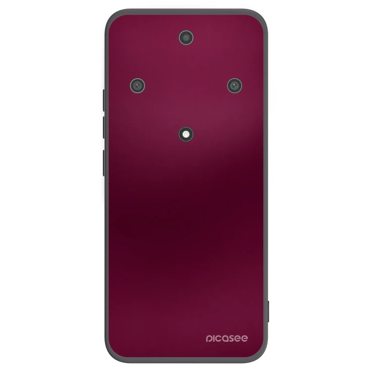 Picasee husă neagră din silicon pentru Honor Magic5 Lite 5G - Velvet Bordeaux