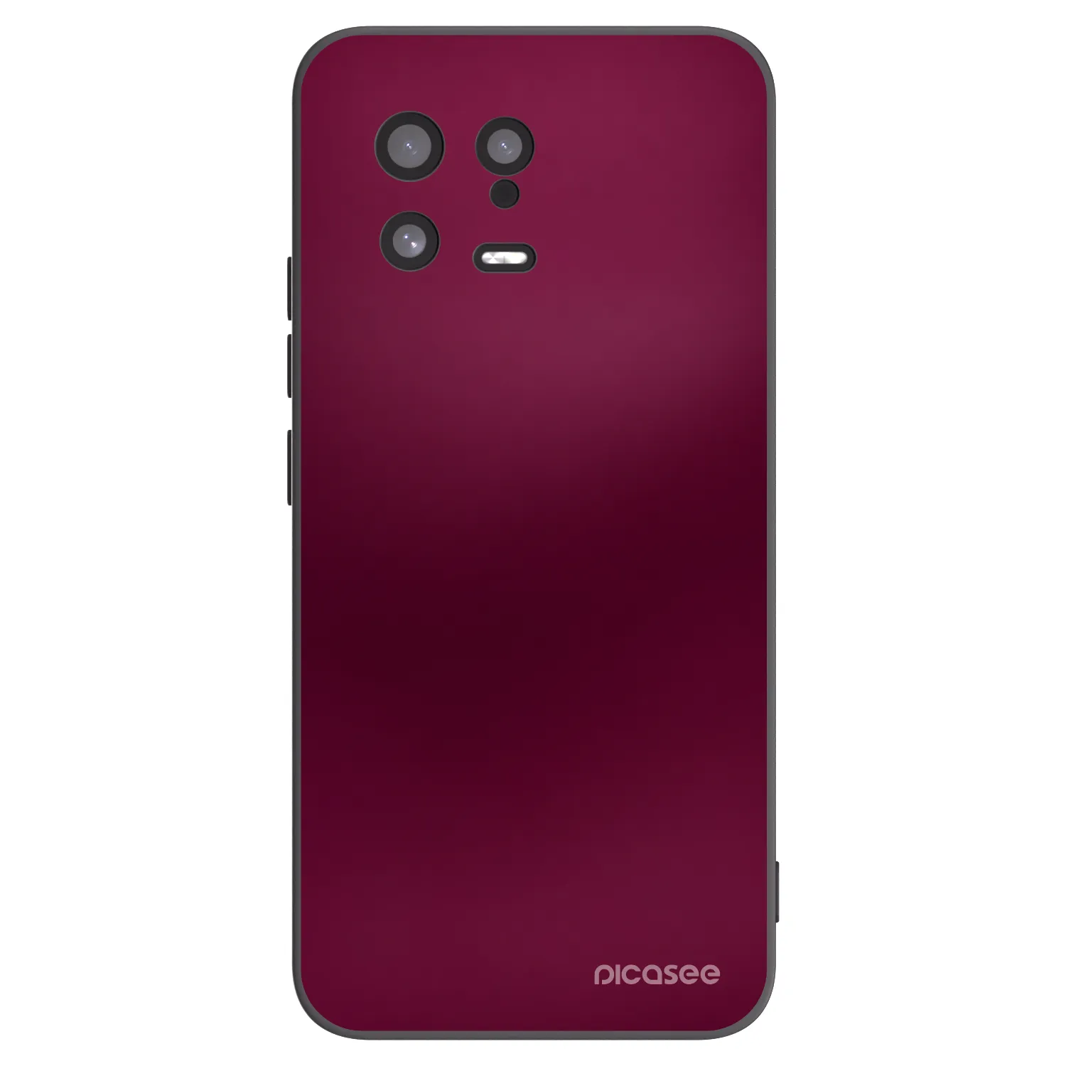 Picasee husă neagră din silicon pentru Xiaomi 13 - Velvet Bordeaux
