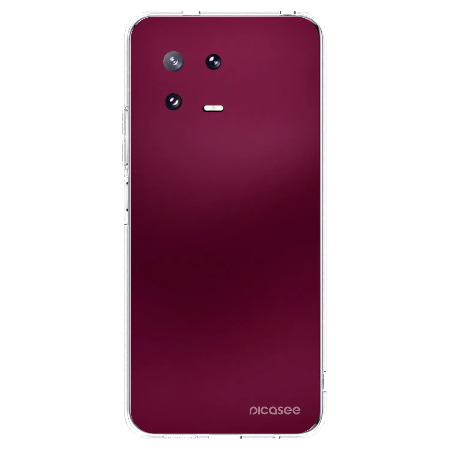 Picasee husă transparentă din silicon pentru Xiaomi 13 Pro - Velvet Bordeaux