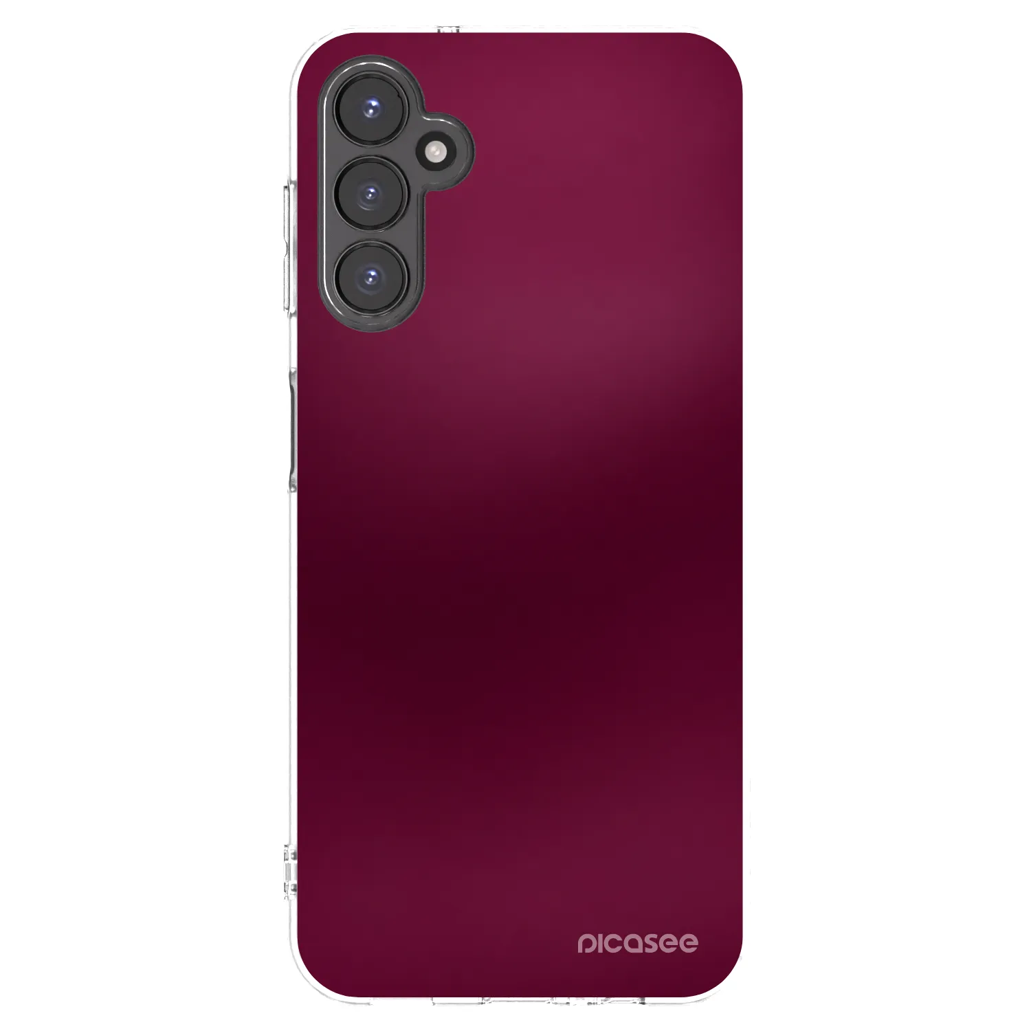 Picasee husă transparentă din silicon pentru Samsung Galaxy A14 5G A146P - Velvet Bordeaux