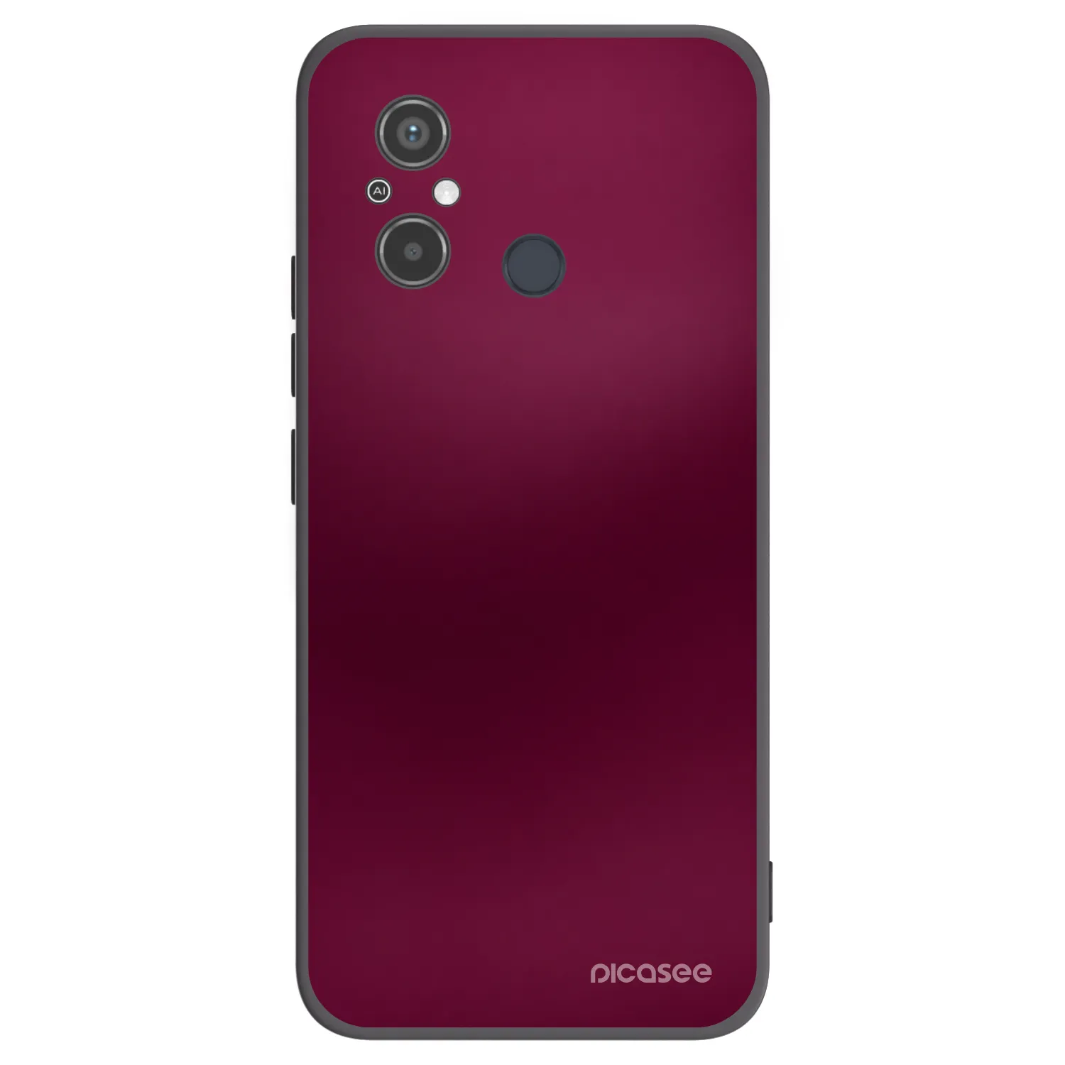 Picasee husă neagră din silicon pentru Xiaomi Redmi 12C - Velvet Bordeaux