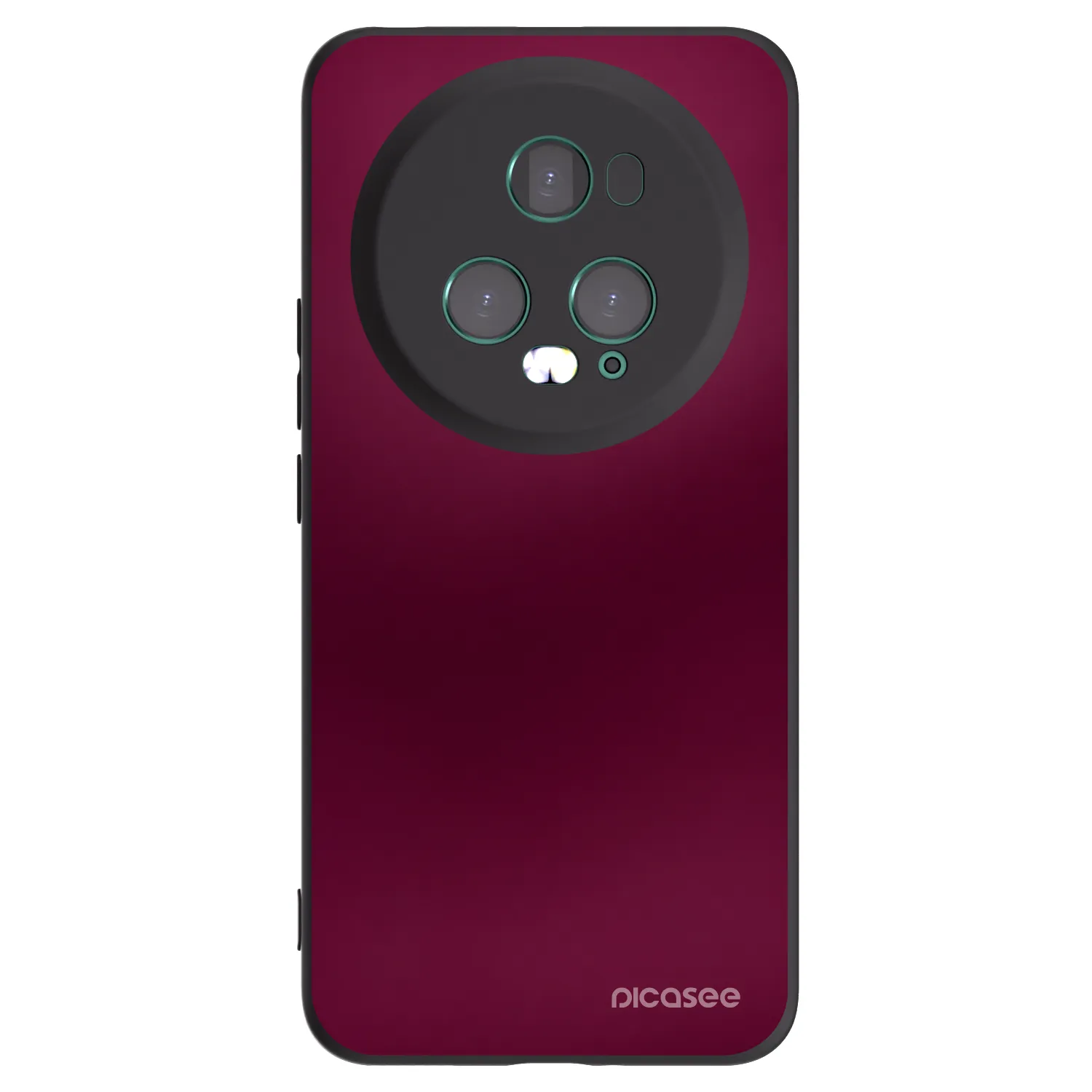 Picasee husă neagră din silicon pentru Honor Magic5 Pro - Velvet Bordeaux
