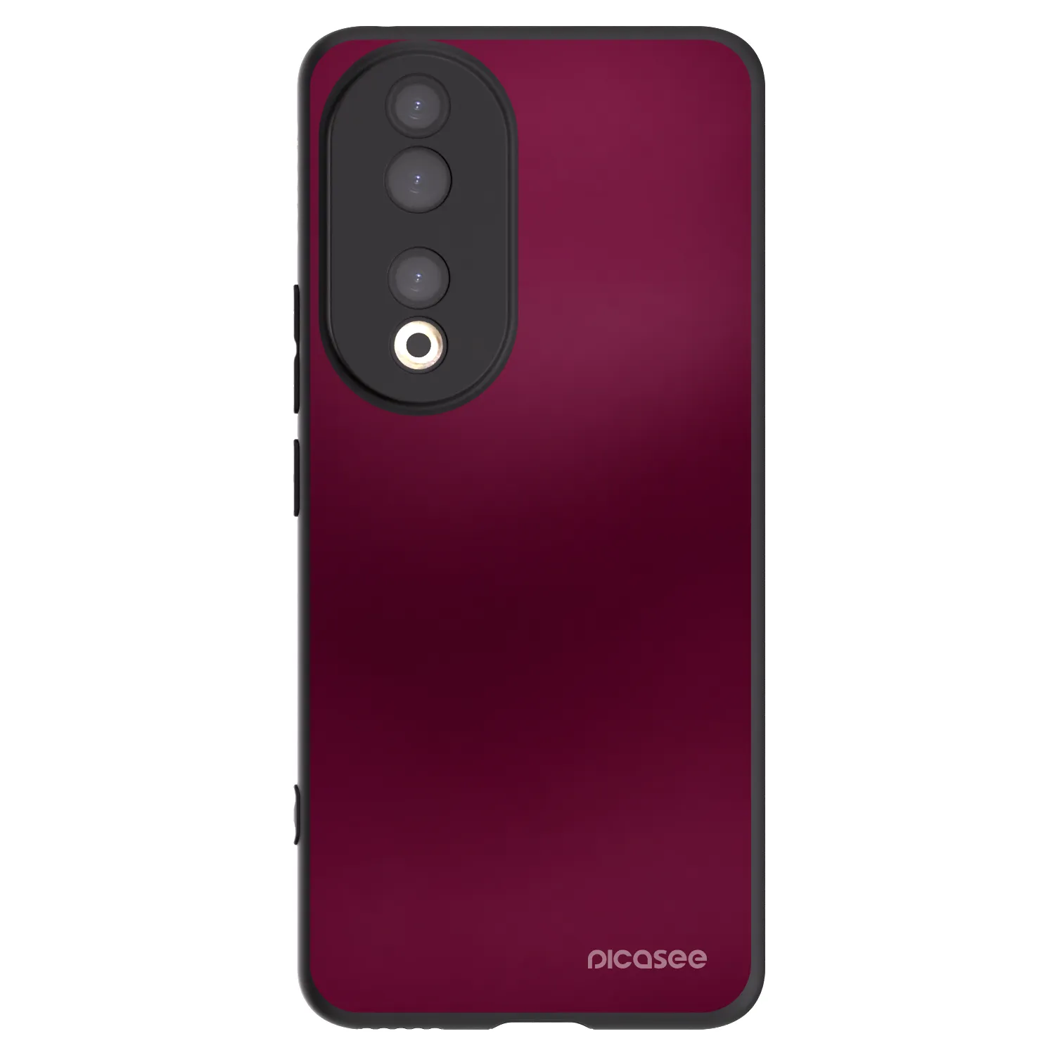 Picasee husă neagră din silicon pentru Honor 90 5G - Velvet Bordeaux