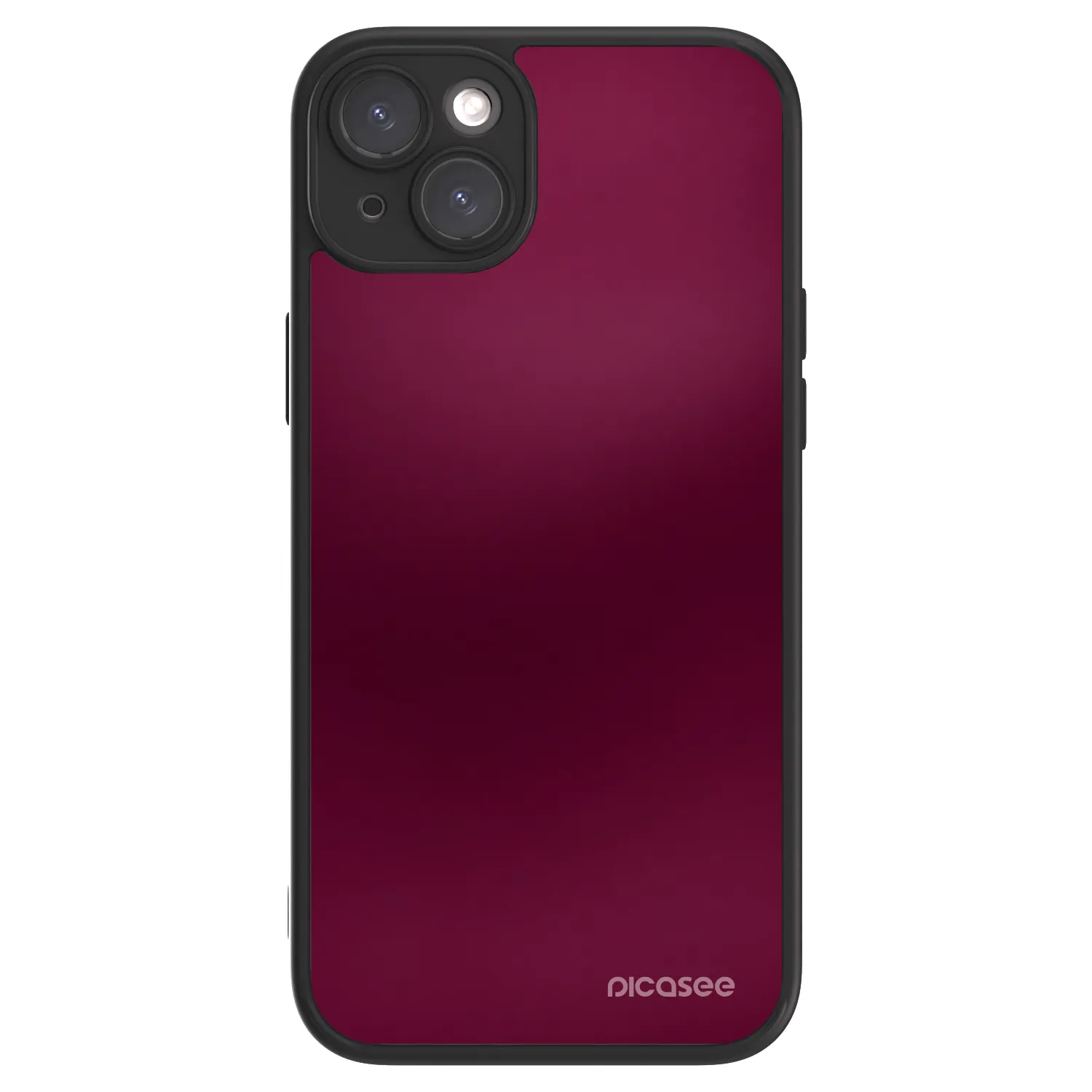 Picasee ULTIMATE CASE MagSafe pentru Apple iPhone 15 Plus - Velvet Bordeaux