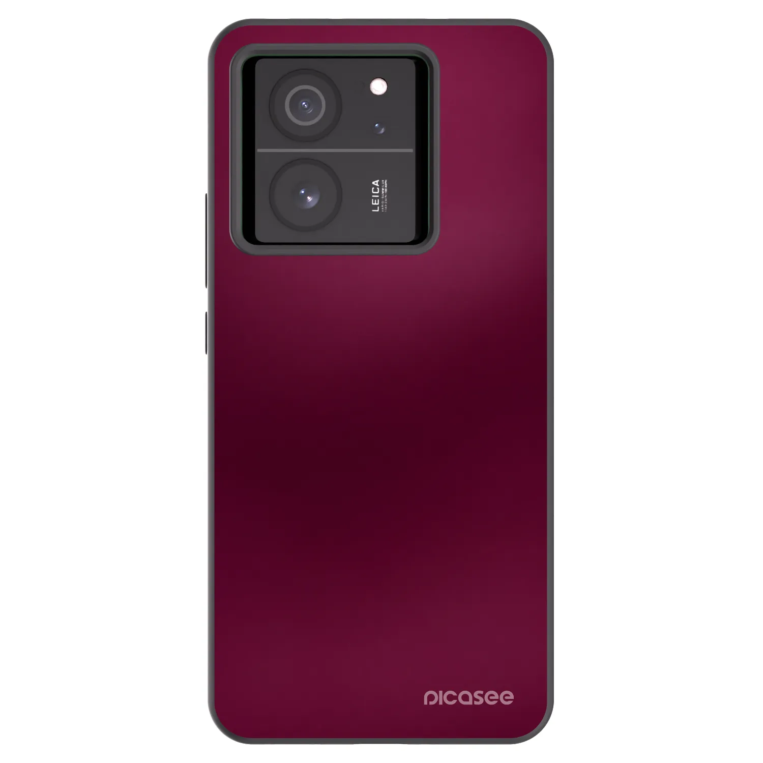 Picasee husă neagră din silicon pentru Xiaomi 13T - Velvet Bordeaux