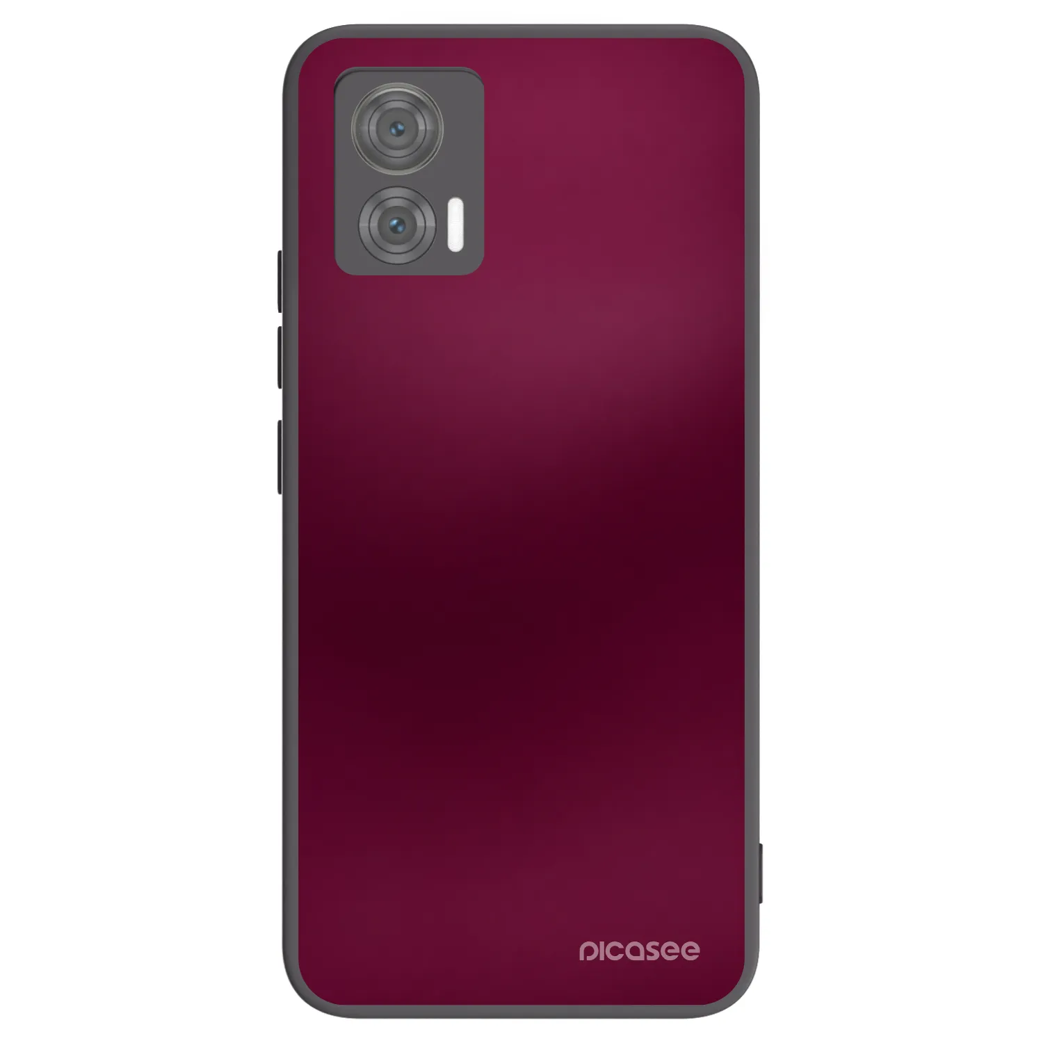 Picasee husă neagră din silicon pentru Motorola Edge 30 Neo - Velvet Bordeaux
