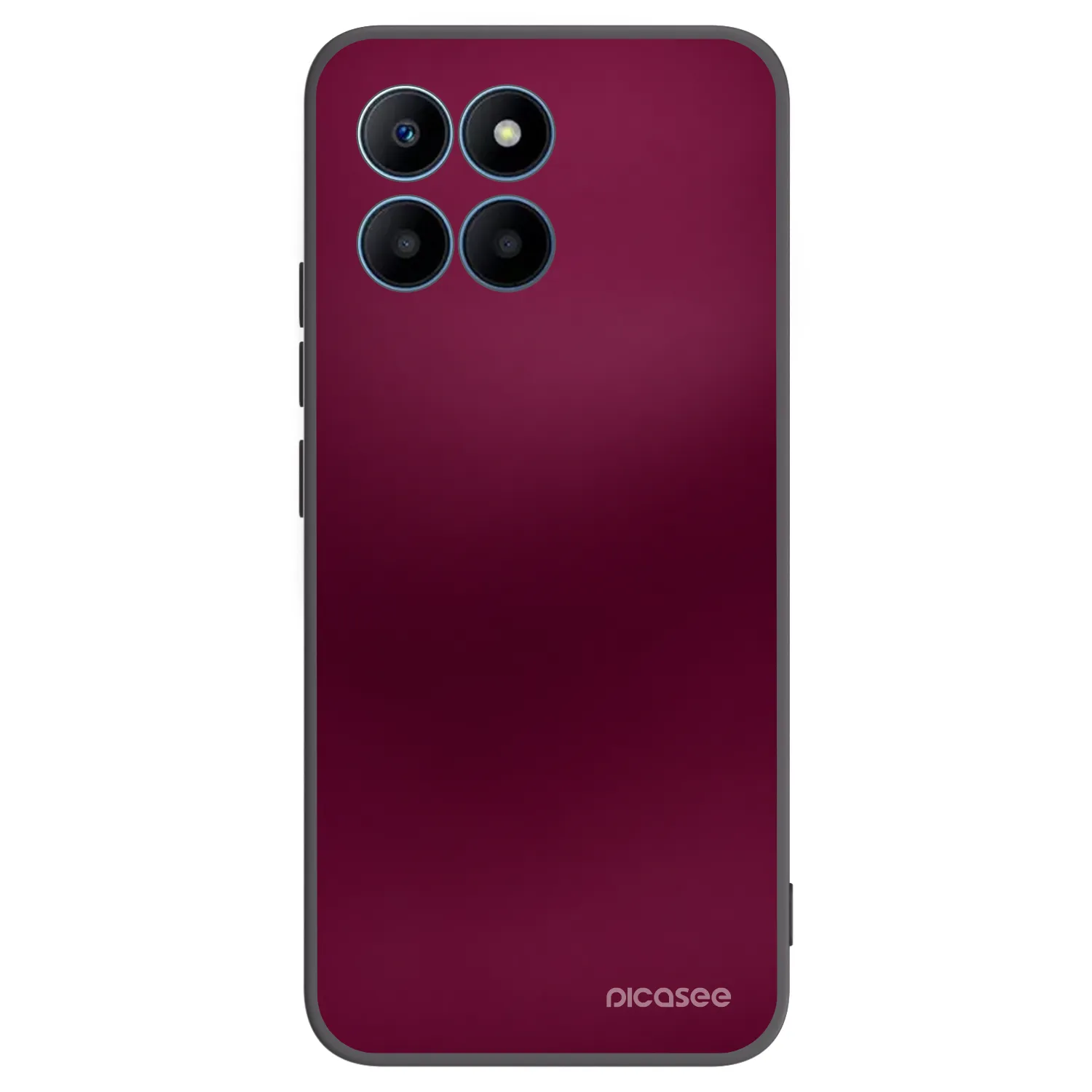 Picasee husă neagră din silicon pentru Honor 70 Lite - Velvet Bordeaux